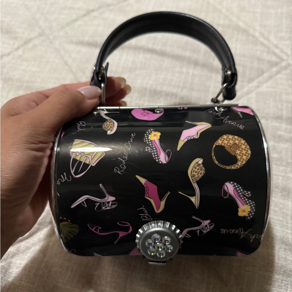 Black and Pink  Women's Handbag